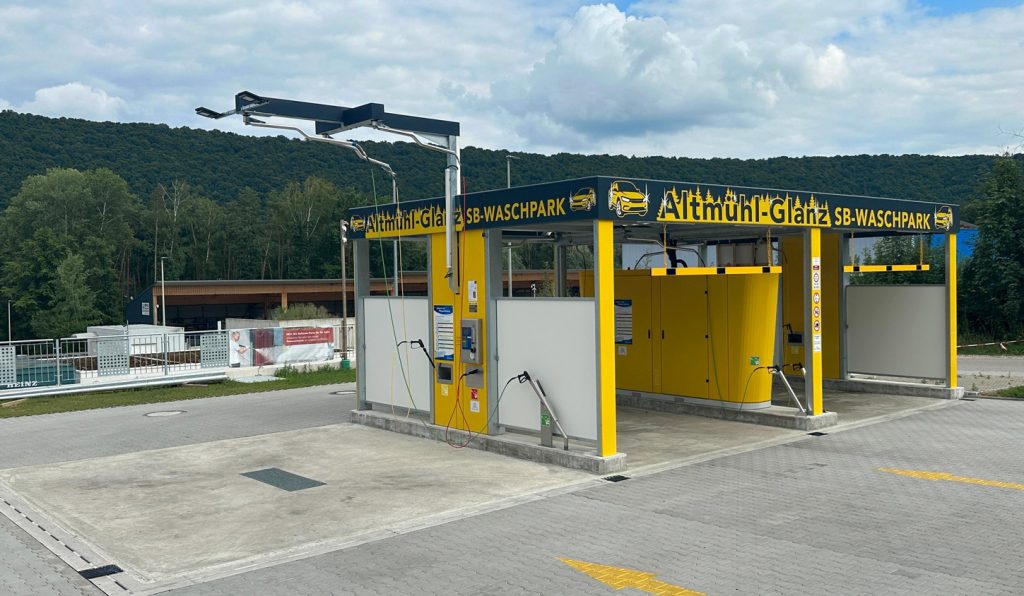 Altmühlglanz - Auto-Waschpark  Frontansicht