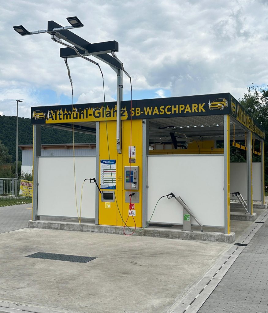 Altmühlglanz - Auto-Waschpark  Hochwaschplatz für größere Autos
